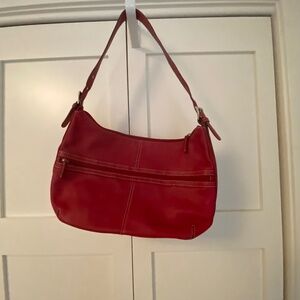 Tignanello Red Leather Bag